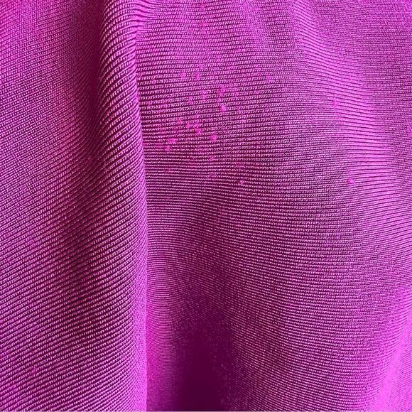 MARCIANO Purple V-Neckline Bandage Dress Size S. - Picture 9 of 13